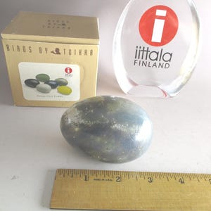 Iittala Nuutajarvi - Birds by Toikka - Blue