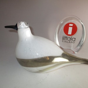 Iittala Nuutajarvi - Oiva Toikka Bird - Stellars Eider -2006