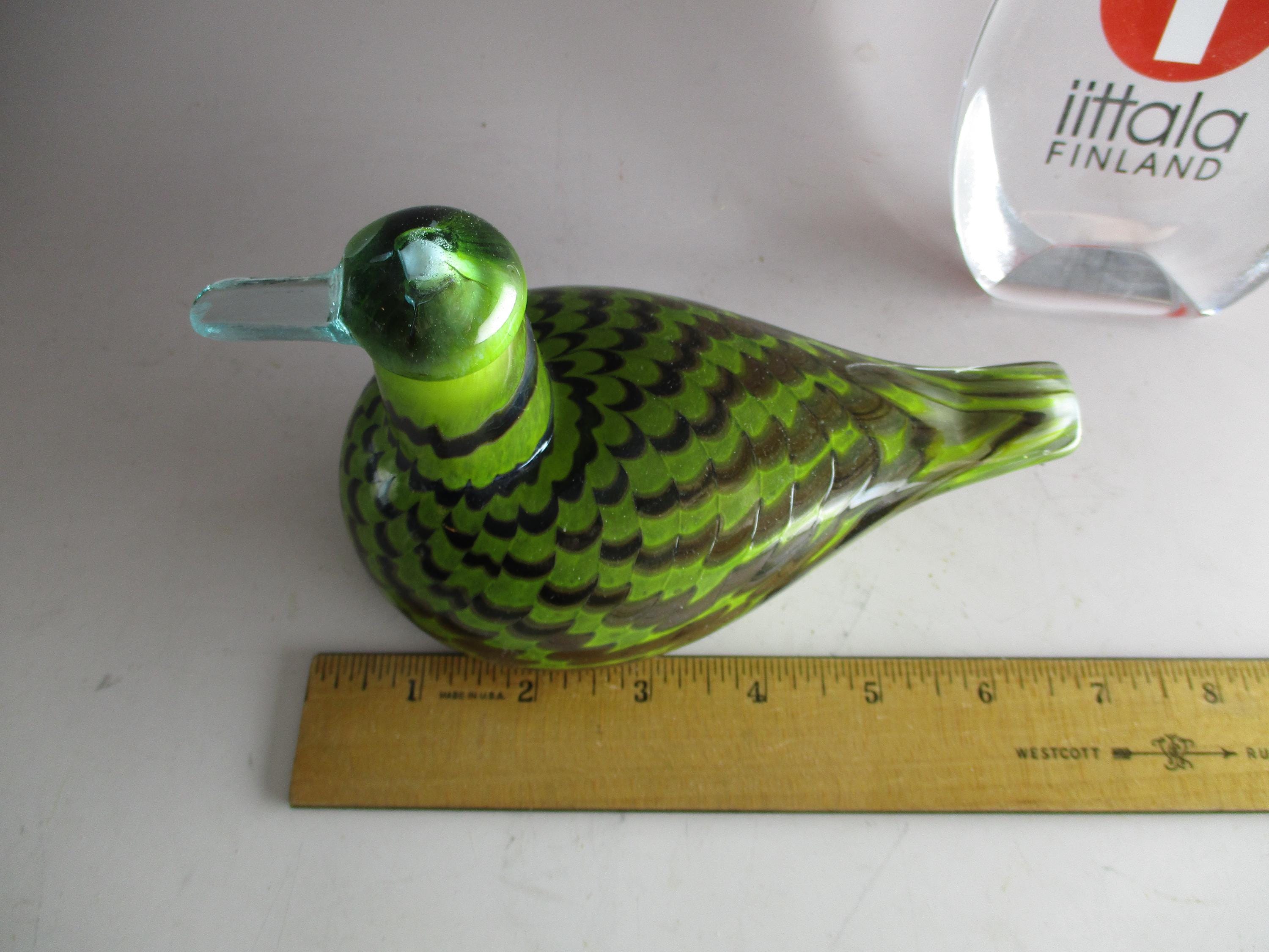 Iittala - Oiva Toikka Bird - Common Teal - Etsy Canada