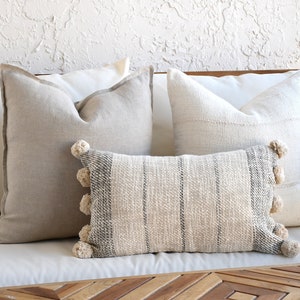 Beige sofa pillows hot sale