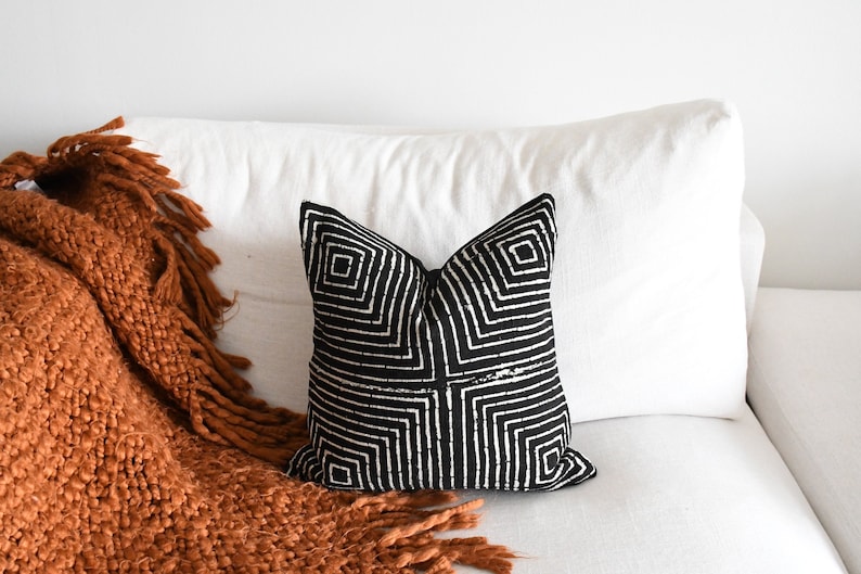 UrbanTroos Mudcloth Throw Pillow Cover