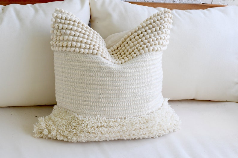 Boho Pillow Cover Combination Sofa Pillow Set Beige 20x20 Etsy