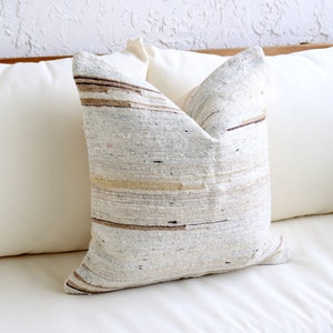 multi color neutral pillow 20 x 20 inch