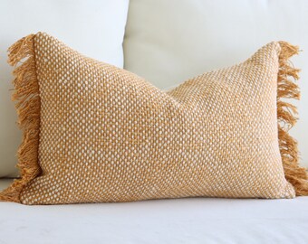 Federa Per Cuscino Lombare In Ciniglia Bianco Crema, 40x61 Cm, Morbida Con Cerniera