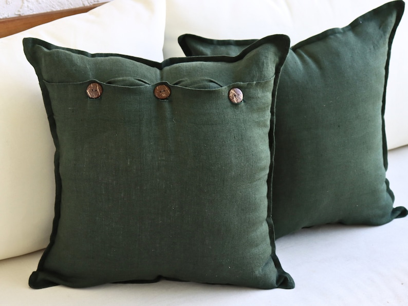 UrbanTroos Linen Throw Pillow
