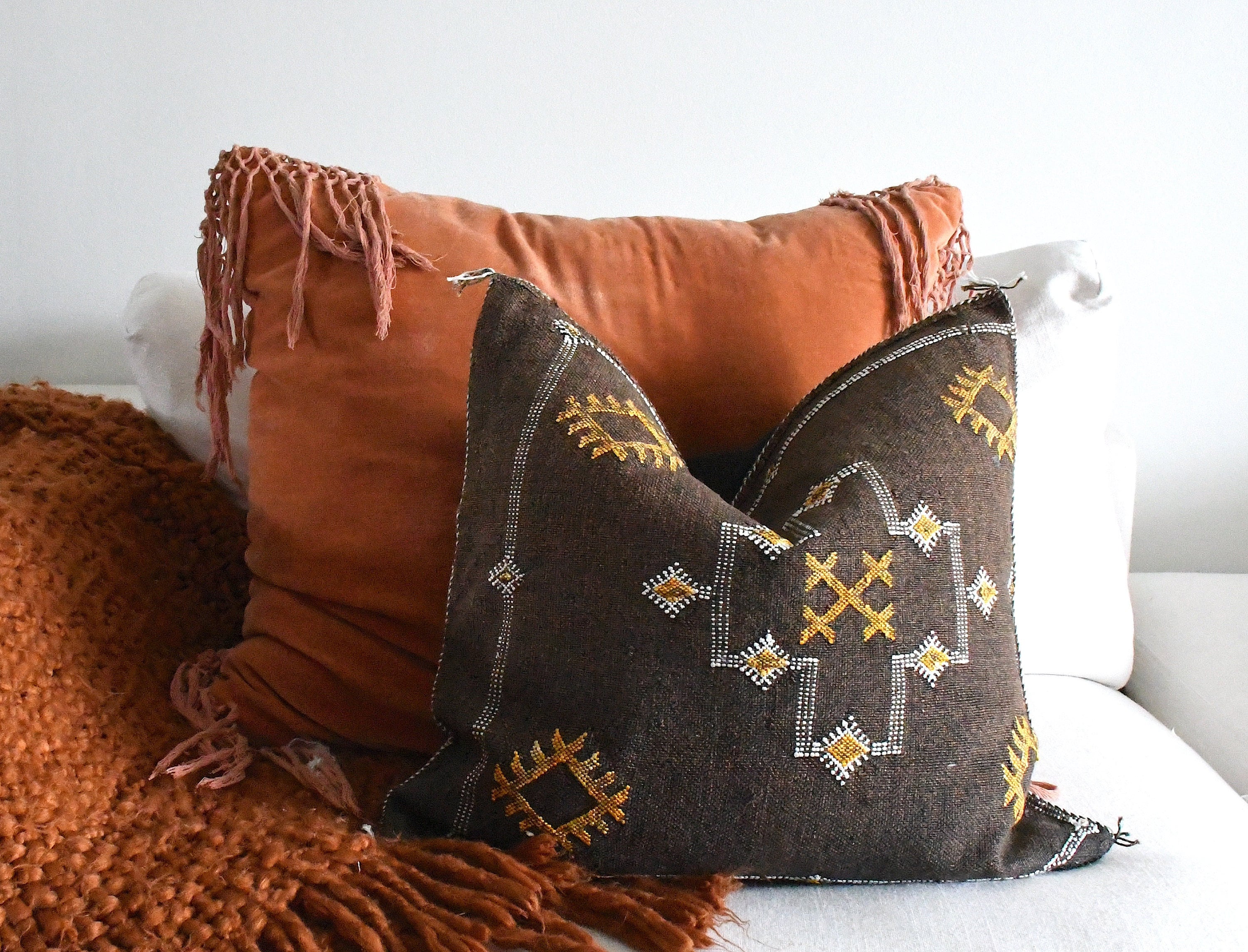 Small Decorative Moroccan Pillows from Badia Design Inc.