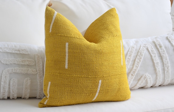 Mustard throw pillow covers hotsell