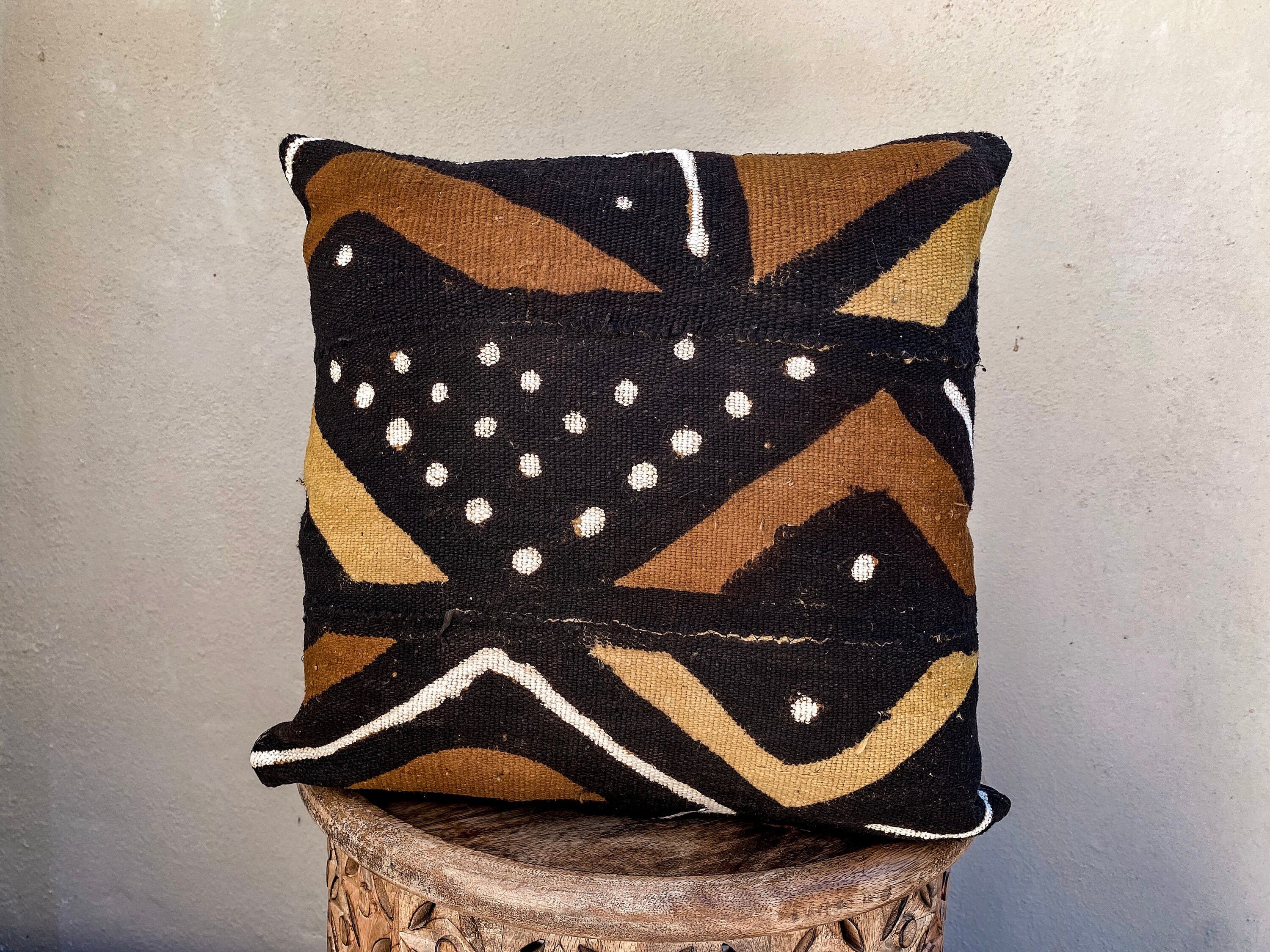 Mud cloth cheap pillow case