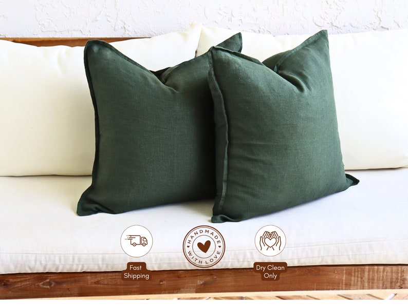 UrbanTroos Linen Throw Pillow - Thumbnail 5