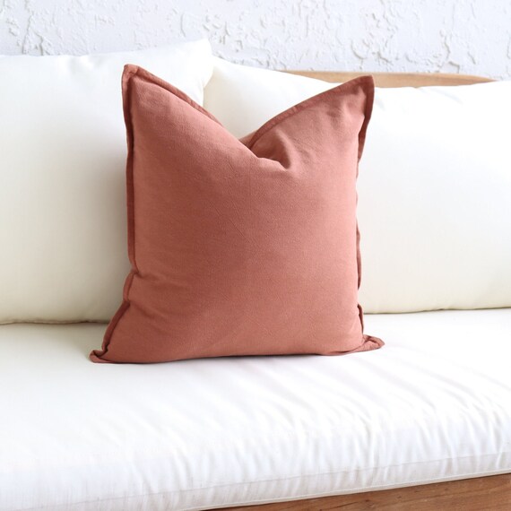 Terracotta 18 X 18 Throw Pillow, Comfort Colors Throw Pillows