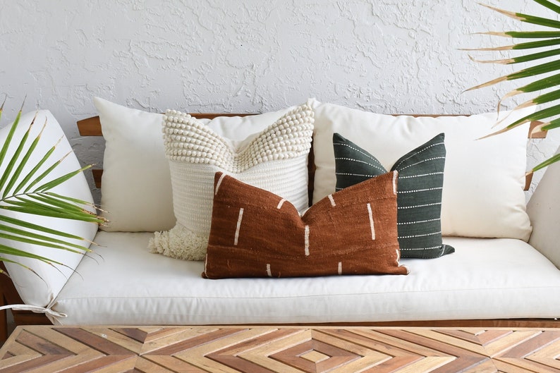Mudcloth pillow