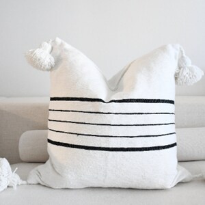 Black White Gray Decorative Pillow Combination 20 x 20 Sofa Pillow Set Decor Cover Combo Unique Accent Throw Pillows Gray linen pillow 20x20 White Only