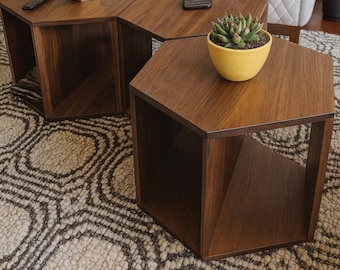 Modular Coffee Table: Minimalist Accent End Table
