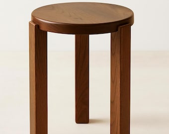 Modern Round Accent Table: Small End Table