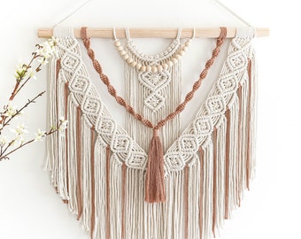 Wall Tapestry, Macrame Wall Hanging, Boho Wall Decor, Macrame Headboard, Bohemian Home Decor, Handmade Wall Decor