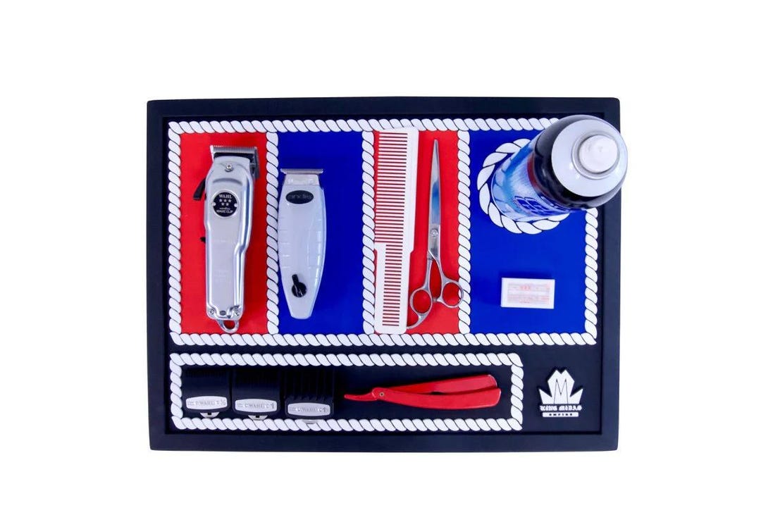 Barber Station Mats Clipper Station Mat Etsy