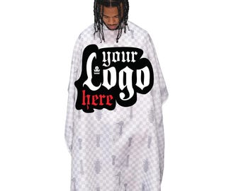 Custom Barber Cape & Salon Capes - Personalized Hair Cutting Capes
