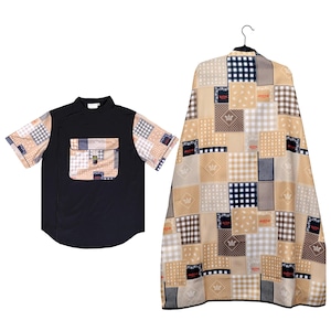 Barber Jacket And Barber Cape Set - Royal 4 Life Edition