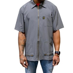 Barber Jacket- Gray