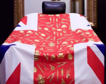 United Kingdom Barber Cape: Waterproof, Anti-Static Hair Cutting Cape