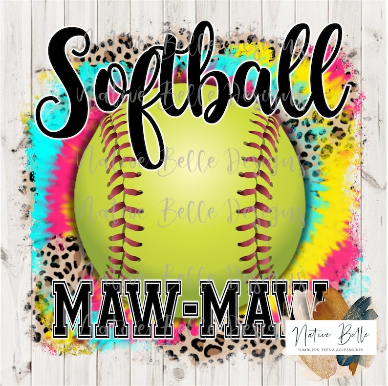 Softball Maw Mawpngsublimationsoftball Shirtdigital Etsy