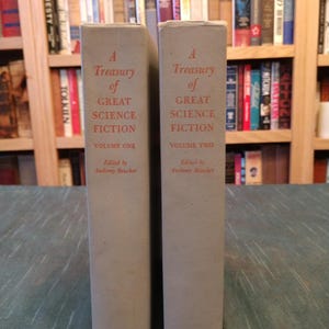 A Treasury of Great Science Fiction, first edition 1959 + Ready to ship!