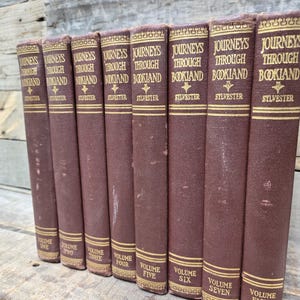 Journeys through Bookland 1955, v. 1-8 + Free Shipping!