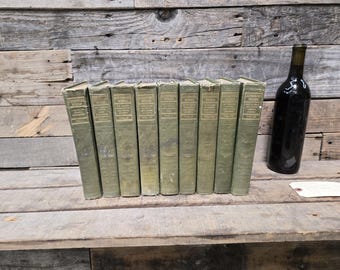 Robert Louis Stevenson: Valima Edition, Volumes 1-9 (1912)