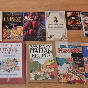 Lot of Mixed Cook Books includes 18 books + Ready to ship!