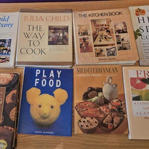 Lot of Mixed Cook Books includes 8 books + Ready to ship!