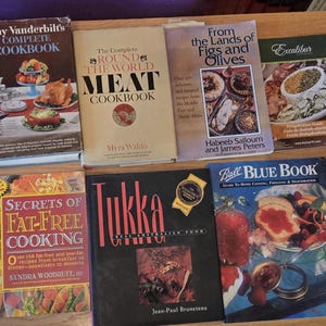 Lot of Mixed Cook Books includes 10 books + Ready to ship!