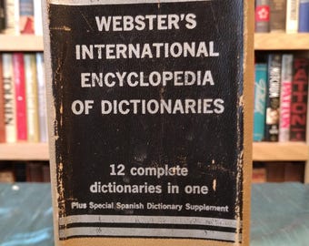 Webster's International Encyclopedia of Dictionaries 1967