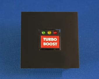 Knight Rider KITT TURBO BOOST Button - Individual / Standalone
