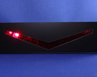 Battlestar Galactica Cylon Eye PC Mod - Black - 5.25" Bay - 13-LED