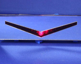 Battlestar Galactica Cylon Eye PC Mod - Chrome 5.25" Bay Display