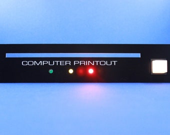 Knight Rider KITT Computer Printout Printer