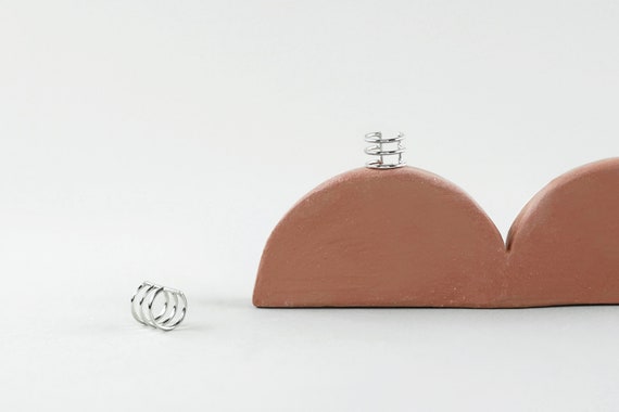 トリプル シルバー(C) EarCuff Three-band Ear Cuff Sterling Silver, High Quality Nickel