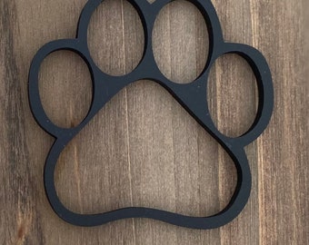 Dog Paw Wall Decor Etsy