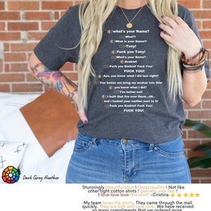 Funny Meme What's Your Name Shirt-ezekiel and Tony Meme Shirt,neighbour ...