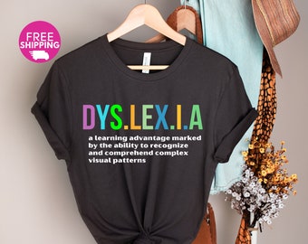Dyslexia Shirt,Autism Shirt,Reading Teacher gift,Autism TShirt,Autism Teacher Shirt,Social Worker School T,Sped Ed Tee,Future Is Inclusion