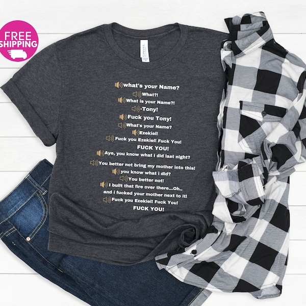 Tony and Ezekiel Shirt - Etsy