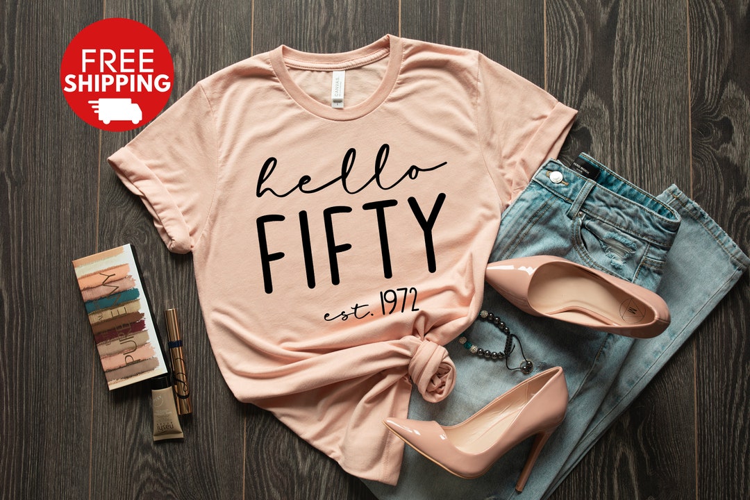 Thirty 50 Hello 50 40 30 Birthday Shirt, Birthday Gift 50th 40th 30th, Birthday ...