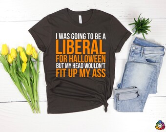 I Was Going To Be A Democratico Per Halloween Costume Maglietta - Foto 8