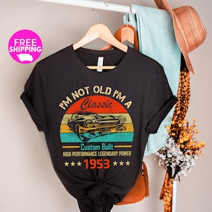 70th Birthday Gift for Men, 70th Birthday Shirt Gift, Gift for 70 Year Old T Shirt,1953 Birthday Gift Grandpa Dad 70th Gift 70,70th Gift Tee