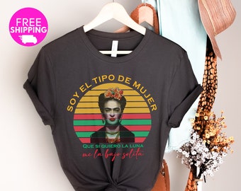 frida khalo,Frida Kahlo,frida t shirt,frida kahlo tshirt,frida kahlo print,Latina Power,frida kahlo shirt,Feminist Clothing,feminist latina