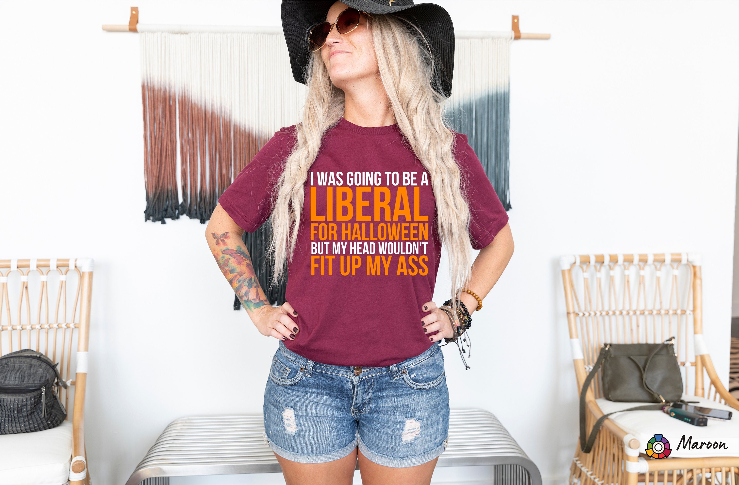 I Was Going To Be A Democratico Per Halloween Costume Maglietta - Foto 7