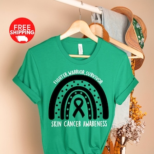 Skin Cancer Awareness Shirt,Skin Cancer Awareness,Black Ribbon Gift Shirt,Melanoma Cancer Shirt,Basal Cell Carcinoma,Sccbcc,Survivor Fighter