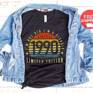 Limited Edition 1990 33rd Birthday Gift T Shirt, Funny 1990 Vintage Bday Gifts for Men or Women Shirt,Dad,Mom,Grandad,Grandma,32nd,33rd Gift