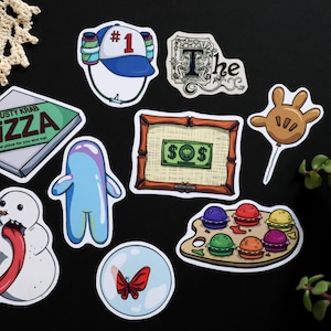 Stickers Bob l'éponge || Nickelodeon || Pack d'autocollants || Stickers pour ordinateur portable || Vinyle brillant