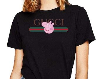 peppa pig gucci shirt etsy